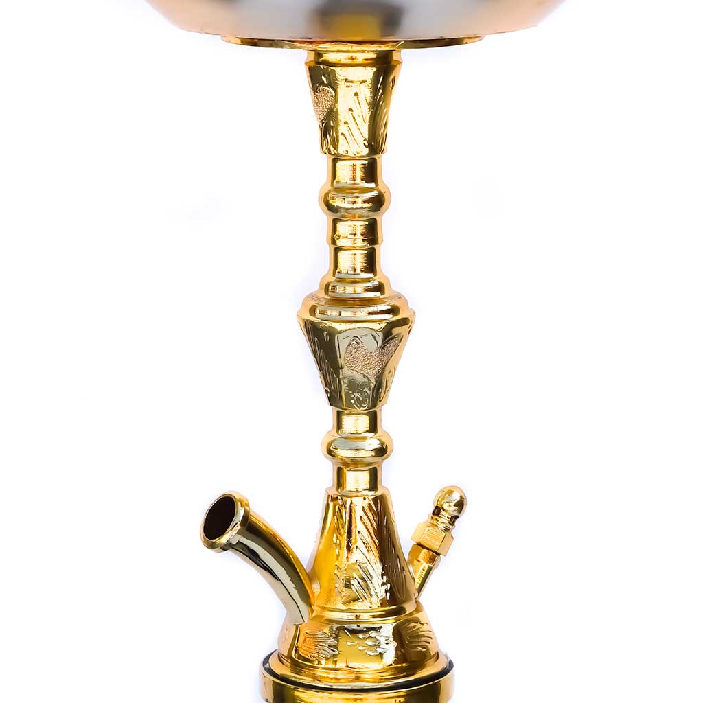 Khalil Mamoon Burj Hookah Stem (Gold)